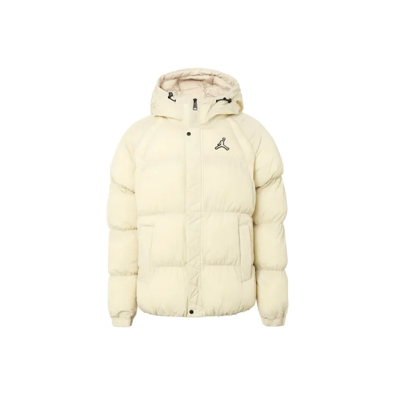 Jordan Puffer Jackets Men Rattan Color-0