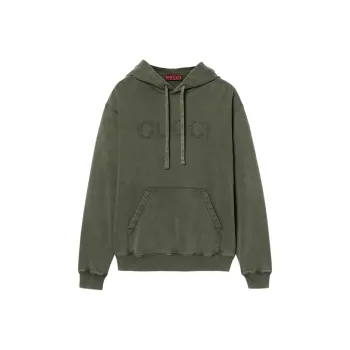 GUCCI FW24 Sweatshirt Men's Forest Green