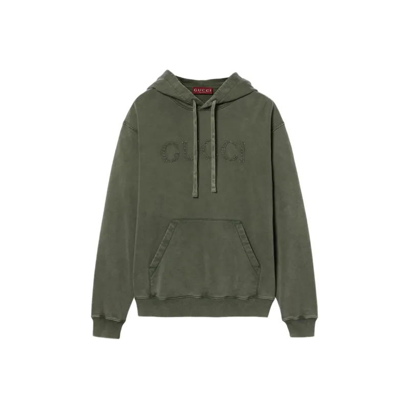 GUCCI FW24 Sweatshirt Men's Forest Green-0