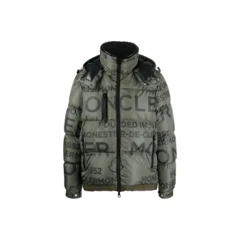 Moncler Logo print Padded Jacket