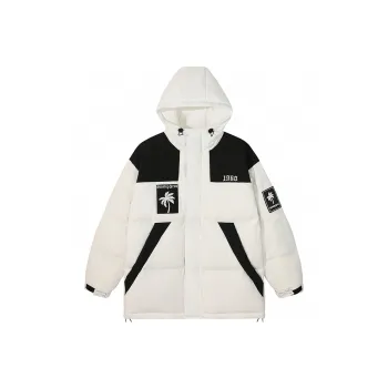 MATCHA STORY Down Jacket Unisex White