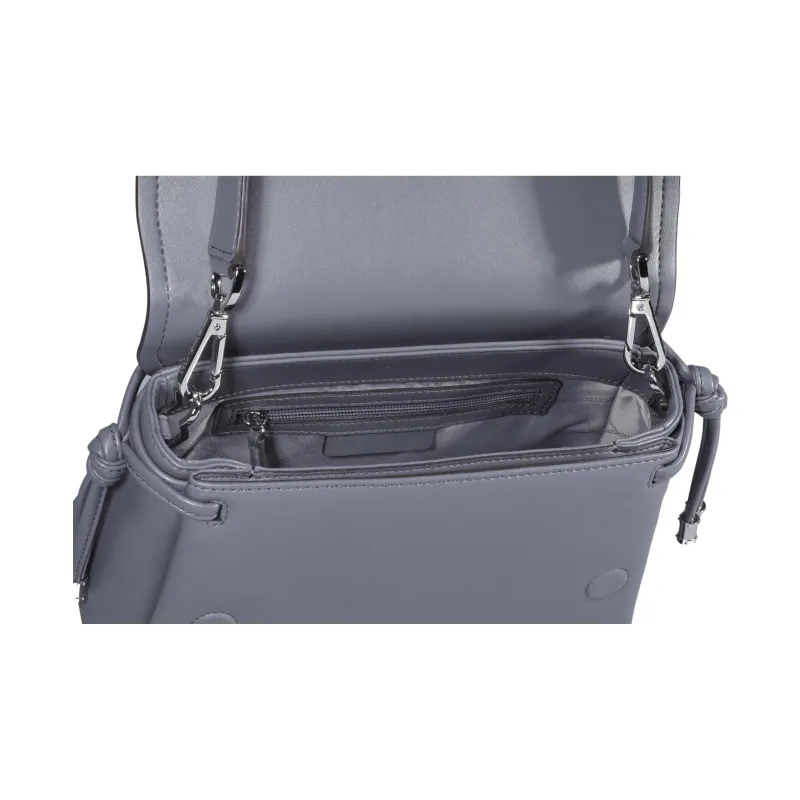 MICHAEL KORS Cow Leather Shoulder Bag Women's Gray-3