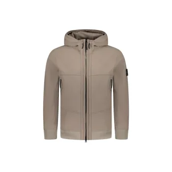 STONE ISLAND Zip Up Hooded Jacket