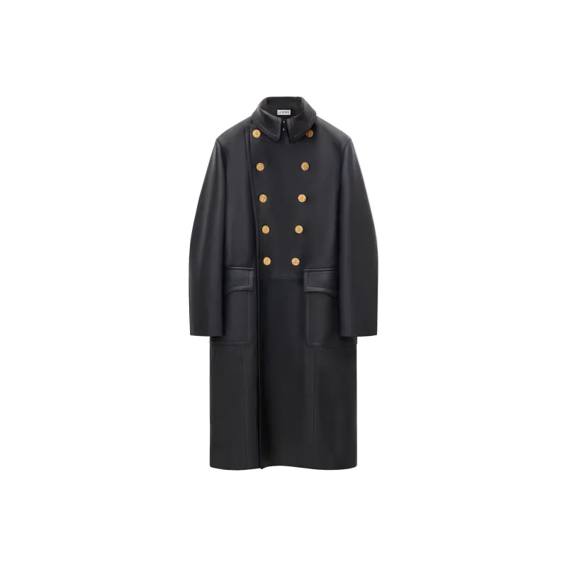 LOEWE Coats Unisex Marine Blue-0
