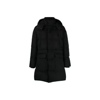 EMPORIO ARMANI Hooded Padded Down Coat