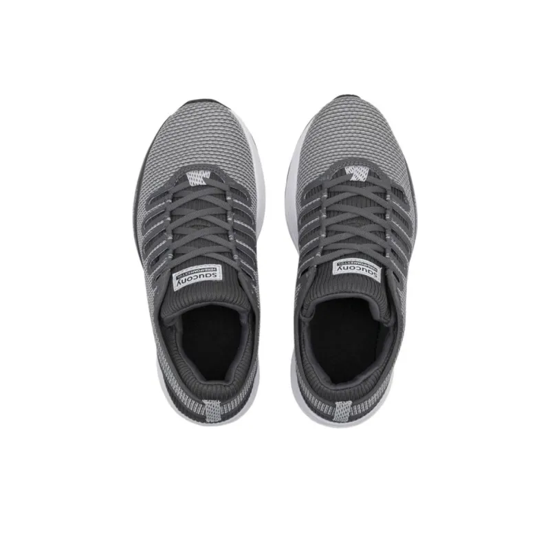 Saucony VERSAFOAM Anti Slip Wear Resistant Low Top Running Shoes Women's Gray-2