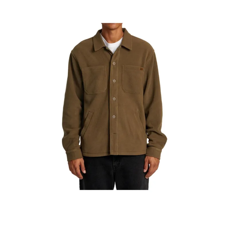 RVCA FW24 Jackets Coats Men's Mushroom Color-0