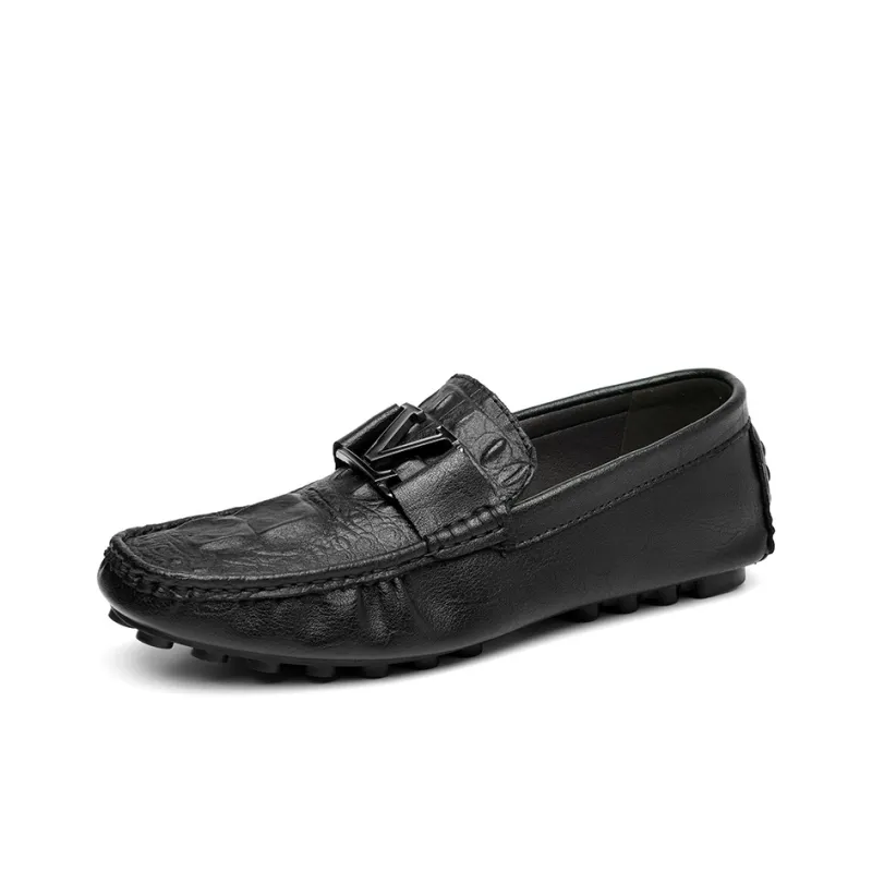 Qiandongmeili Gommino Loafers Men's-1