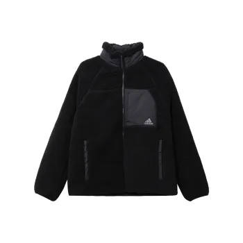 Adidas Velvet Jackets Men Black