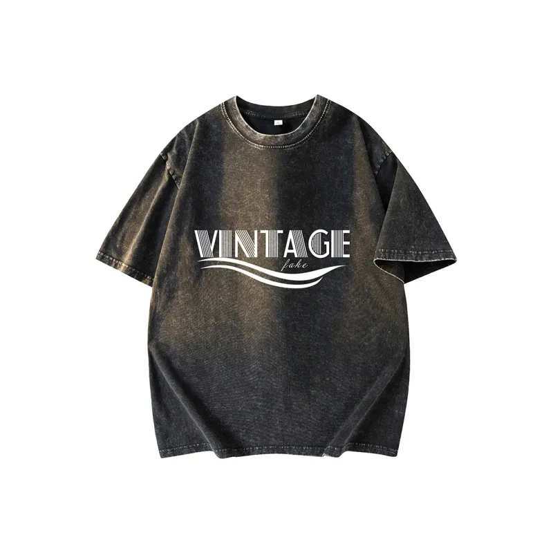 FAKE VINTAGE T Shirts Unisex-0