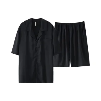 XIAFENYAN Pajama Set Unisex Black