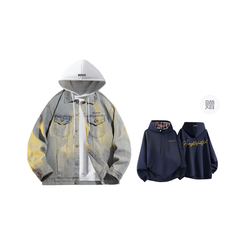 FASTFISH Denim Jackets Unisex-15