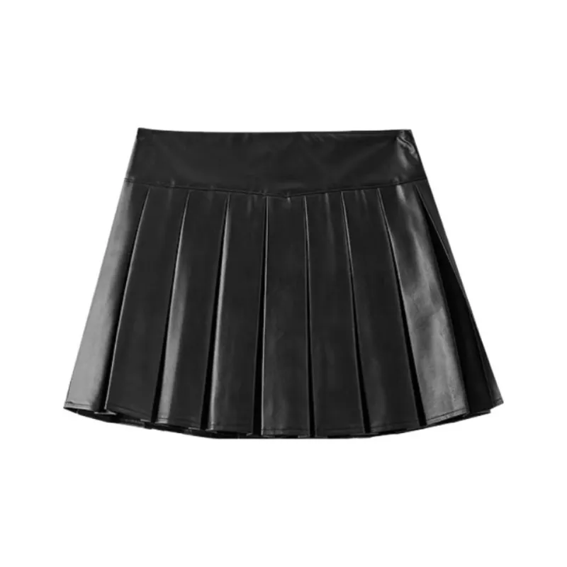 Three Blessings Casual Short Skirts Women's Black-1