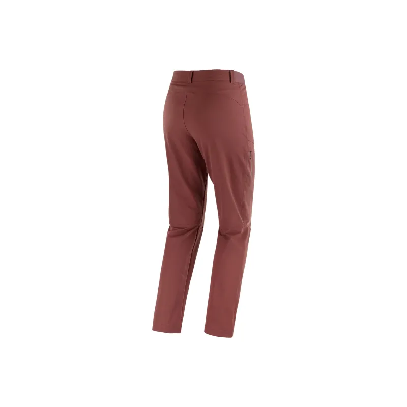 SALOMON WAYFARER Casual Pants Women's Rum Color-1