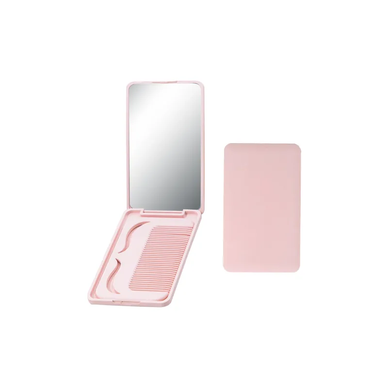 LMLTOP Small Comb Make Up Mirrors Portable-0
