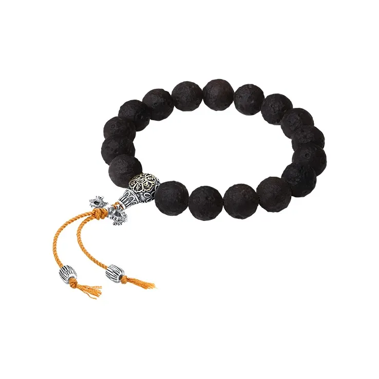 CHOW TAI SENG Obsidian Bracelets Unisex-1