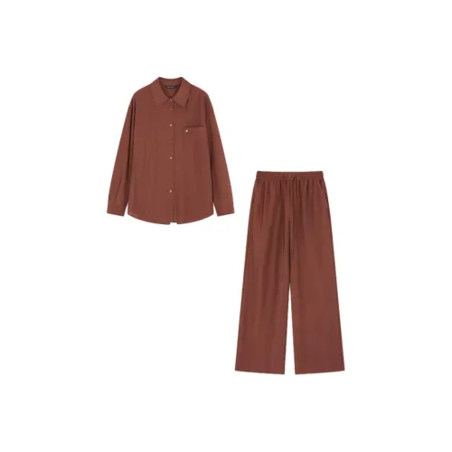 Mo Han Yi Mei Casual Suit Women's Red