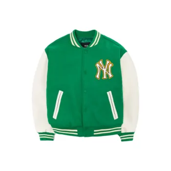 MLB Baseball Jacket Unisex Green
