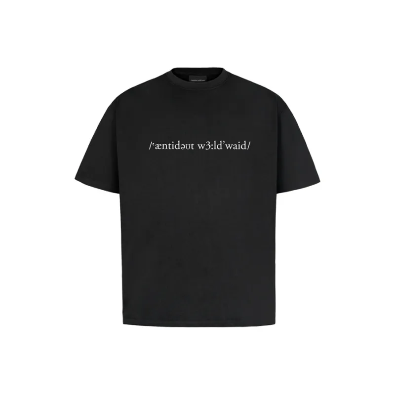 Antidote Worldwide T Shirt Unisex-2