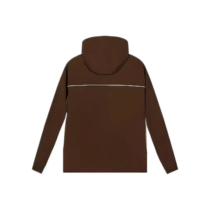 QIAODAN Trench Coat Men's Sandalwood Brown Cream White-1