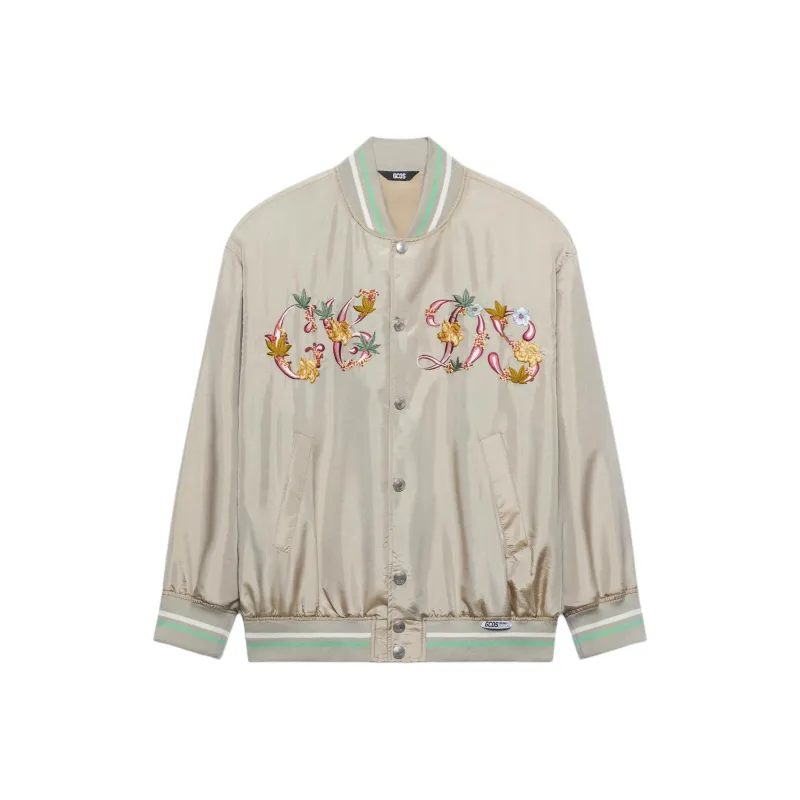 GCDS Floral embroidery Bomber Jacket-0