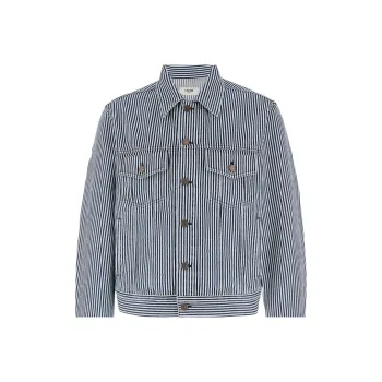 CELINE Denim Jackets Men Blue