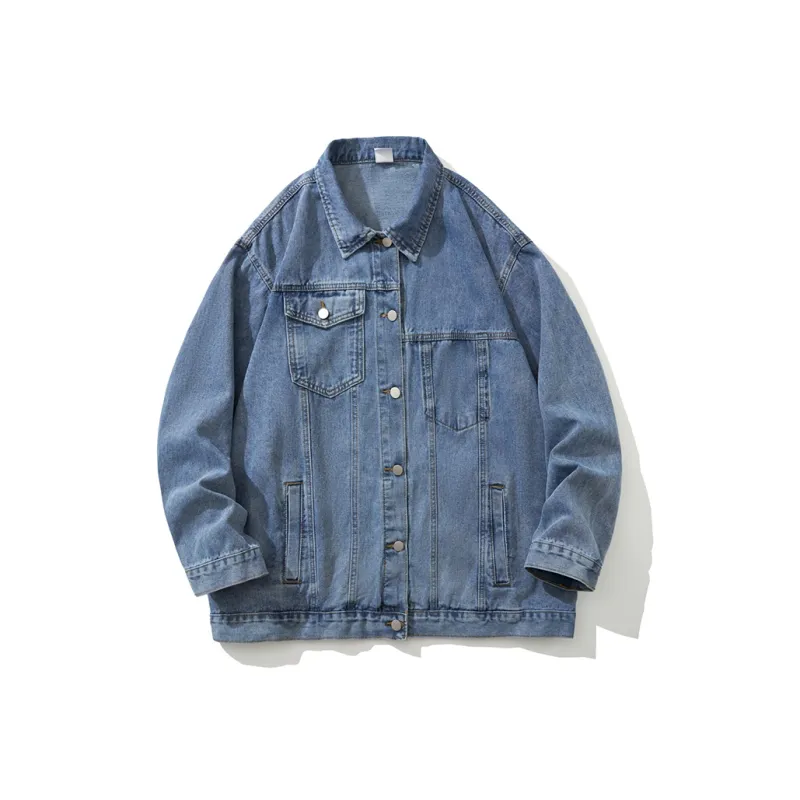 GROW DATE Denim Jacket Unisex Yellow Mud-26