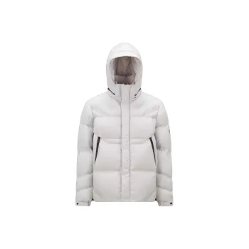 Moncler Down Jackets Men Light Gray