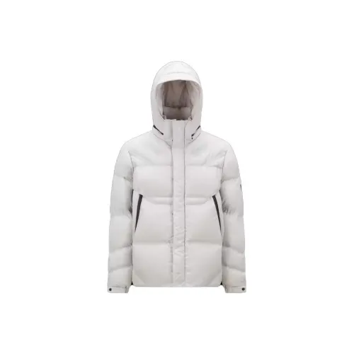 Moncler Down Jackets Men Light Gray