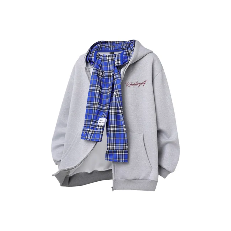 CHARLIE GOLF Sweatshirt Unisex Gray-0