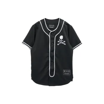 Mastermind Japan X Mitchell Ness Baseball Jerseys Unisex Black