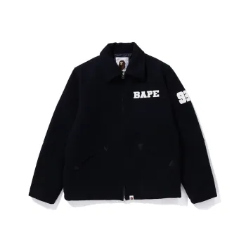 A BATHING APE Bape Melton Zip Jacket