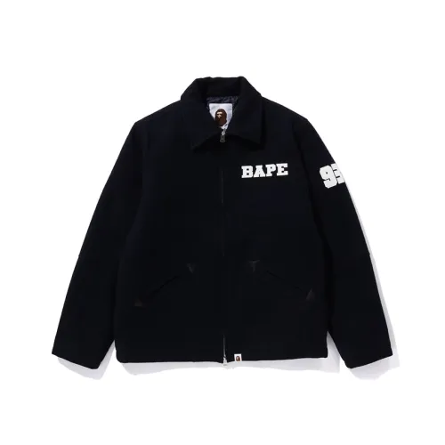 INFANTIUM VICTORIA unicorn patch sweatshirt Bape Melton Zip Jacket