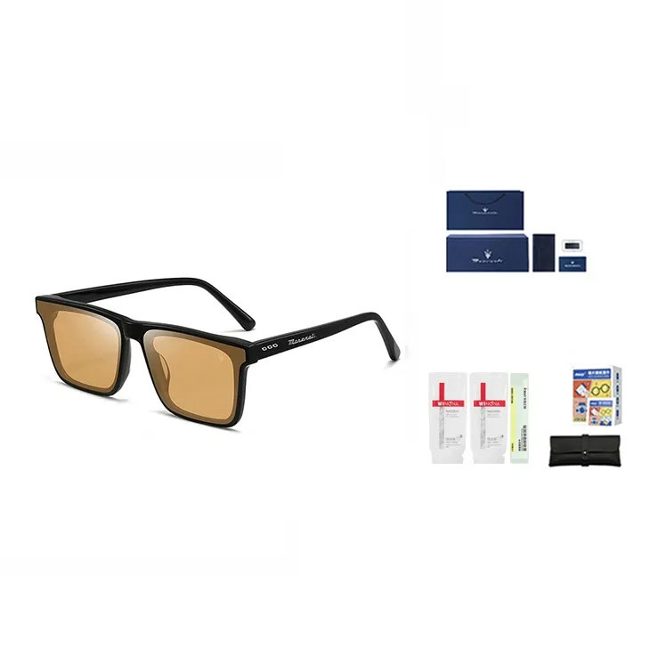 Maserati Plate Frame Sunglasses Unisex-1