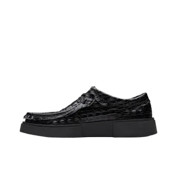 Clarks Martine Rose Torview Casual Shoes Men's Black