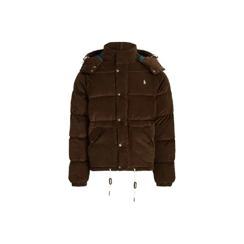 Polo Ralph Lauren FW22 Down Jacket Men's Brown