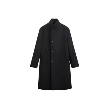 ZARA Coats Men Black