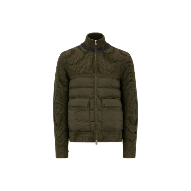 Moncler Down Jackets Men Forest Green-0