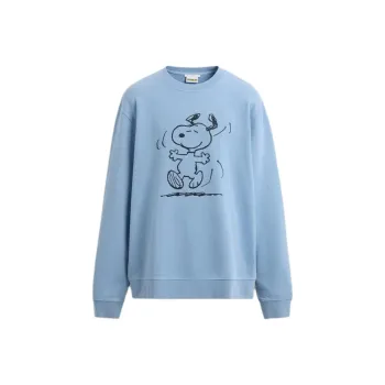 ZARA Sweatshirt Men's Washable Blue