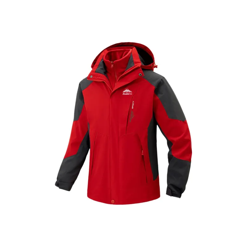 DOUBLEFISH Waterproof And Windproof Windbreaker Jacket Unisex-3
