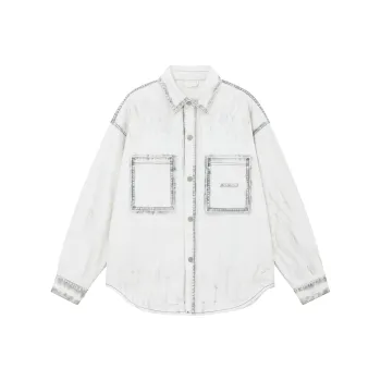 FORNINES Denim Jackets Unisex
