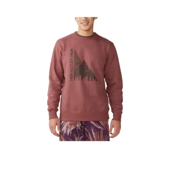 MOUNTAIN HARDWEAR Jagged Peak™ Pullover Crew Sweatshirt Men's Clay