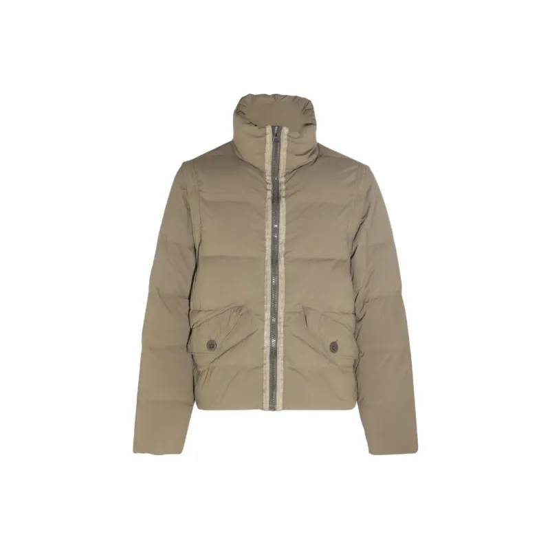 TEN C High Neck Zipped Padded Jacket-0