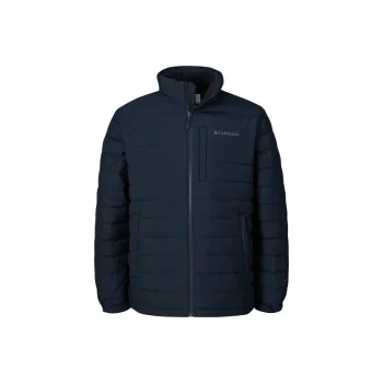 Columbia June 2024 Down Jacket Men's Navy Blue