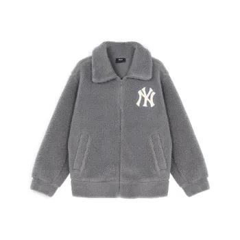 MLB New York Yankees Velvet Jackets Unisex Charcoal Black