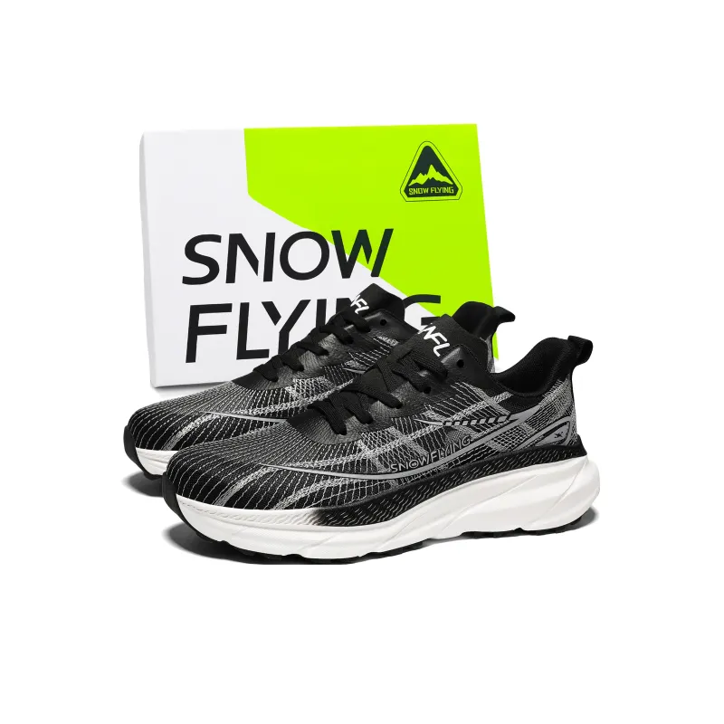SNOW FLYING Carbon Speed Pro Low Top Running Shoes Men's-8