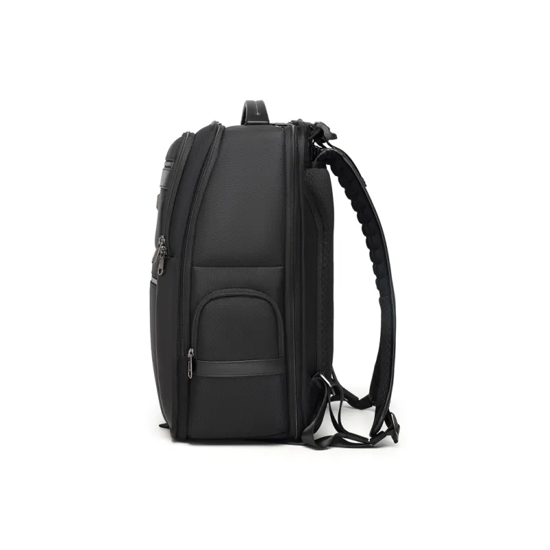 CROSSGEAR Cow Leather Backpack Regular Unisex Black-2