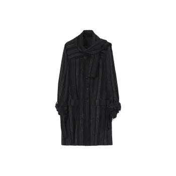 Yohji Yamamoto Coat Men's Black
