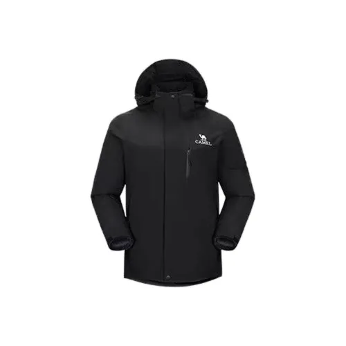 CAMEL Water Resistant Windproof Warm Anti Static Cold Resistant Rainproof Windbreaker Jacket Unisex