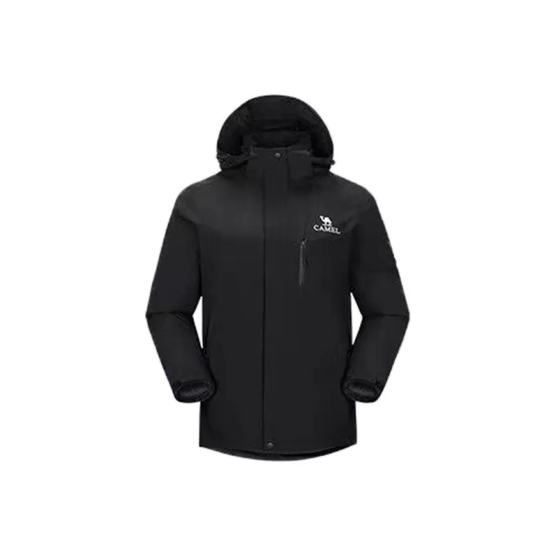 CAMEL Water Resistant Windproof Warm Anti Static Cold Resistant Rainproof Windbreaker Jacket Unisex-0